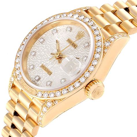 rolex diamond watches for women.